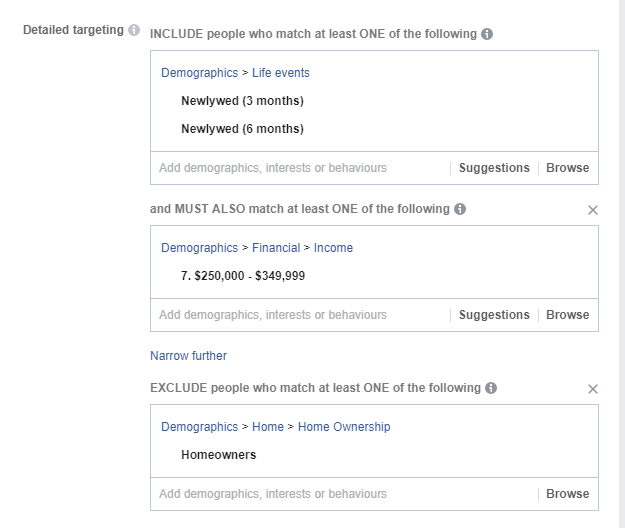 Facebook Detailed Ad Targeting