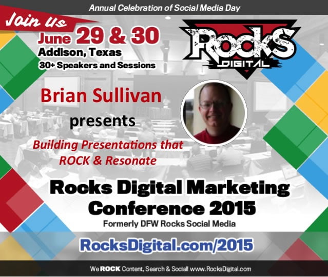 Brian Sullivan, Slideshare Expert to Speak at Digital Marketing Conference in Dallas