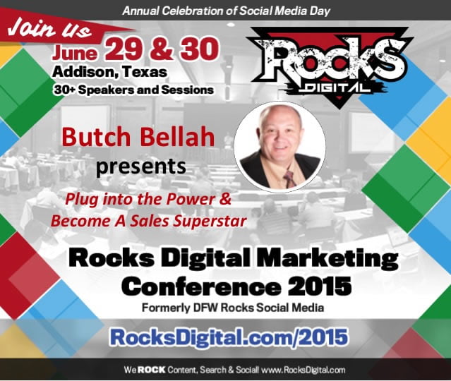 Butch Bellah, Sales Expert to Speak at Digital Marketing Conference in Dallas