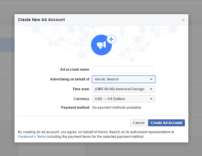 Create Facebook Ads Account