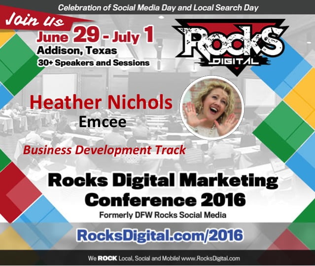 Heather Nichols, Rocks Digital Marketing Conference 2016