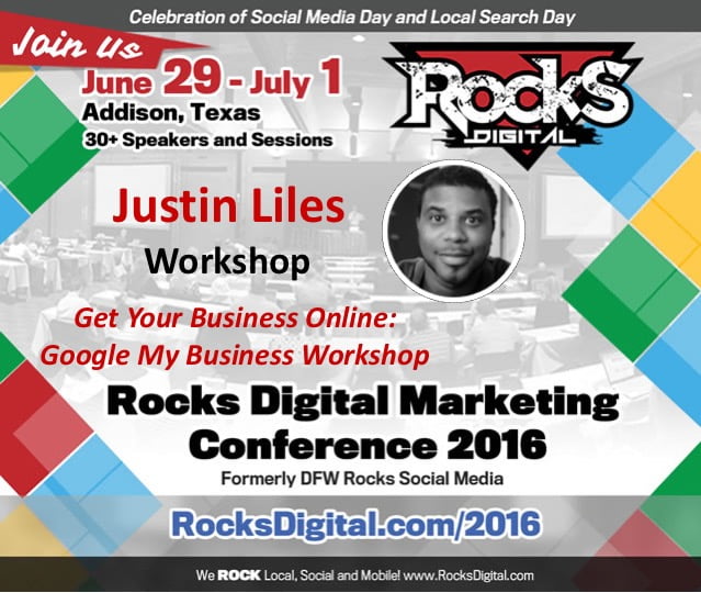 Justin Liles, Google My Business Workshop