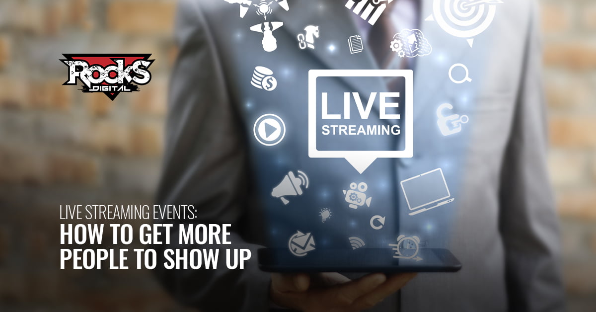 Live streaming events.