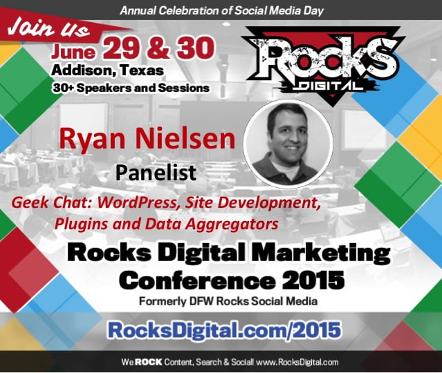 Ryan Nielsen, WordPress Developer Speaks at Rocks Digital Marketing Conference 2015